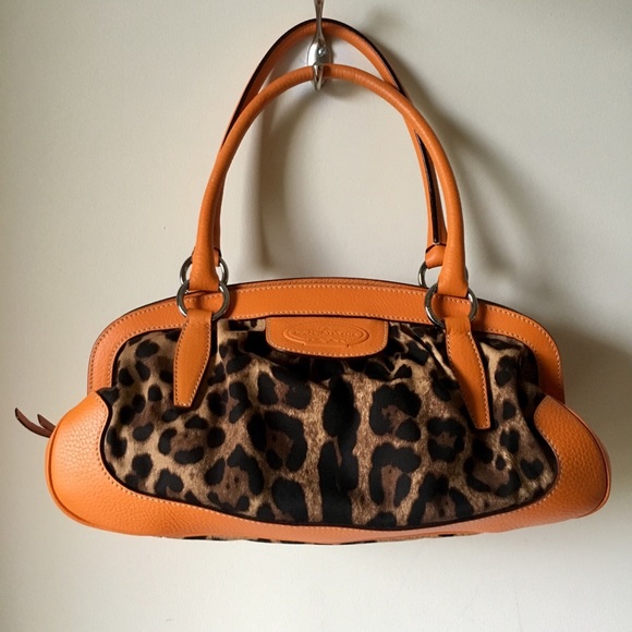 Dolce & Gabbana Leopard Purse with Orange Leather - Picture 3 of 8